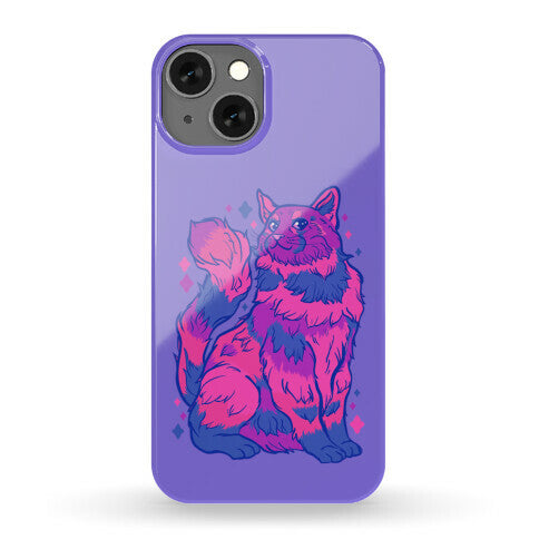 Bisexual Pride Cat Phone Case