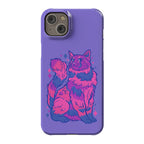 Bisexual Pride Cat Phone Case