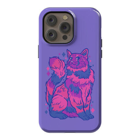 Bisexual Pride Cat Phone Case
