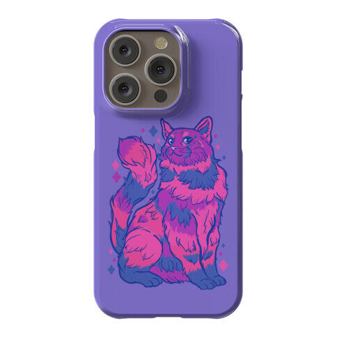Bisexual Pride Cat Phone Case