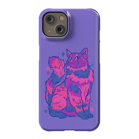 Bisexual Pride Cat Phone Case