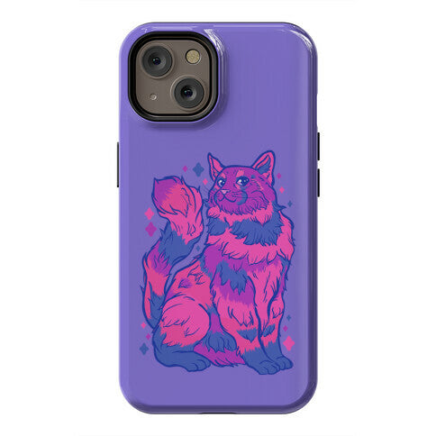 Bisexual Pride Cat Phone Case