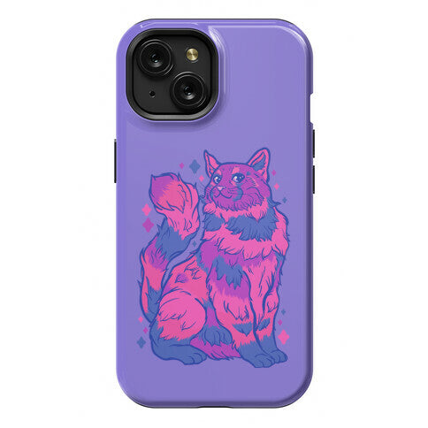 Bisexual Pride Cat Phone Case