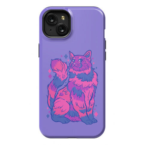 Bisexual Pride Cat Phone Case