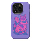 Bisexual Pride Cat Phone Case