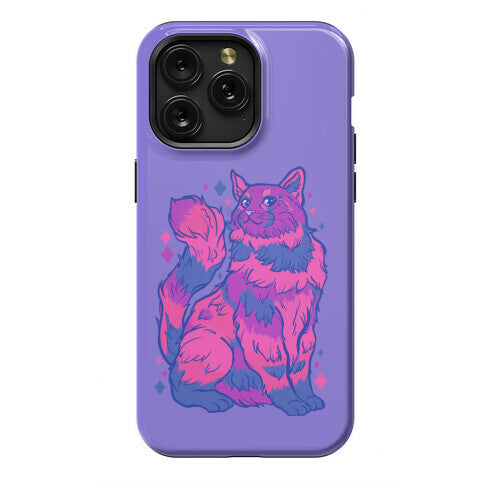 Bisexual Pride Cat Phone Case