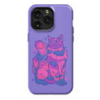 Bisexual Pride Cat Phone Case