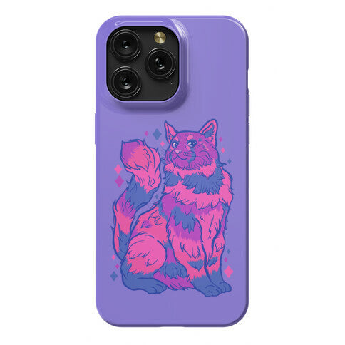 Bisexual Pride Cat Phone Case