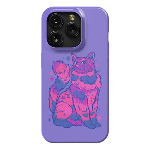 Bisexual Pride Cat Phone Case