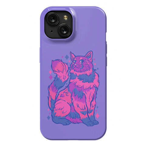 Bisexual Pride Cat Phone Case
