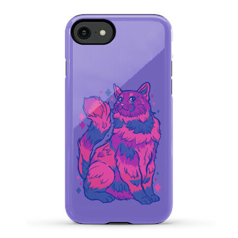 Bisexual Pride Cat Phone Case