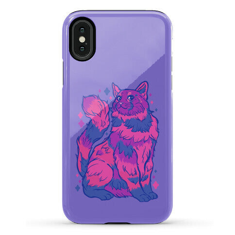 Bisexual Pride Cat Phone Case