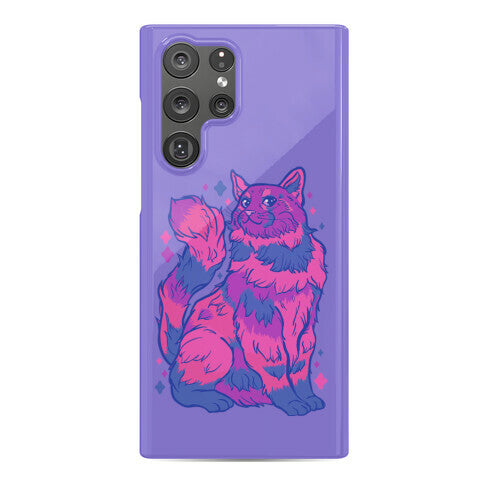 Bisexual Pride Cat Phone Case