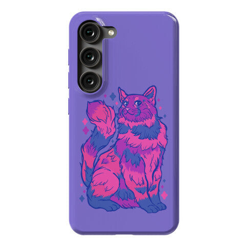 Bisexual Pride Cat Phone Case