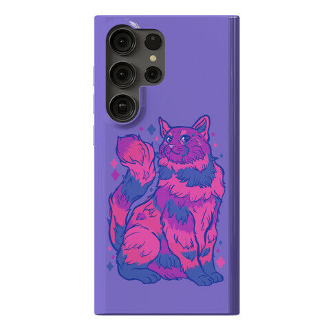 Bisexual Pride Cat Phone Case