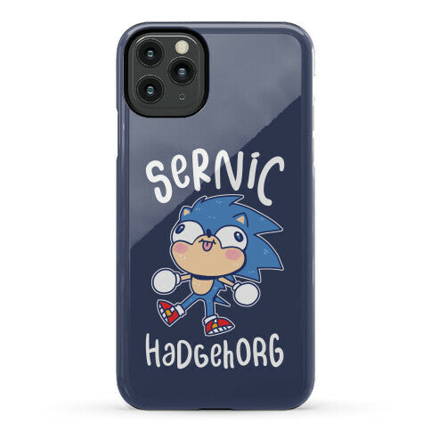 Derpy Sonic Sernic Hadgehorg Phone Case