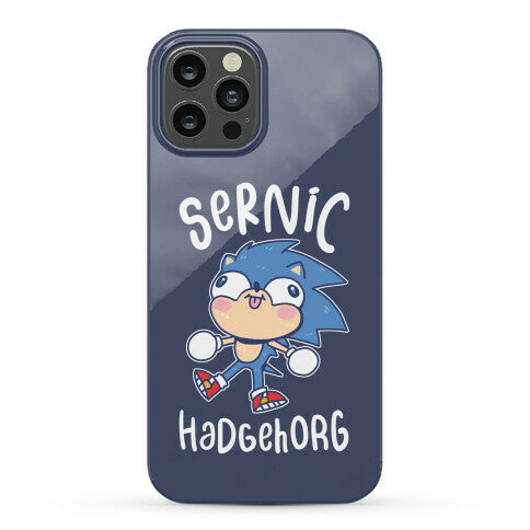 Derpy Sonic Sernic Hadgehorg Phone Case