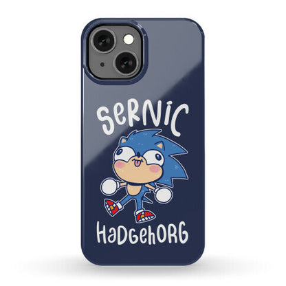 Derpy Sonic Sernic Hadgehorg Phone Case