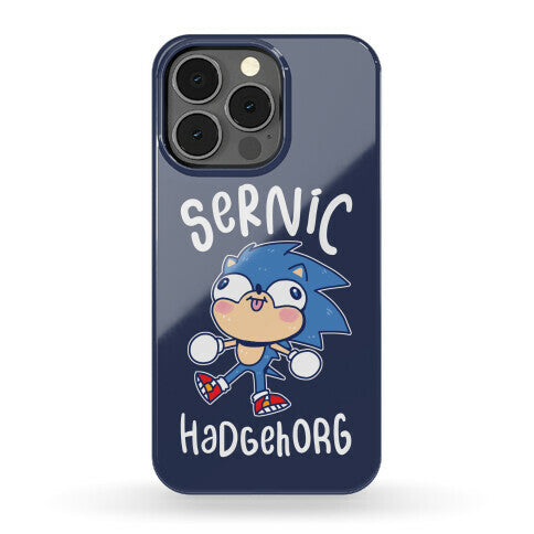 Derpy Sonic Sernic Hadgehorg Phone Case