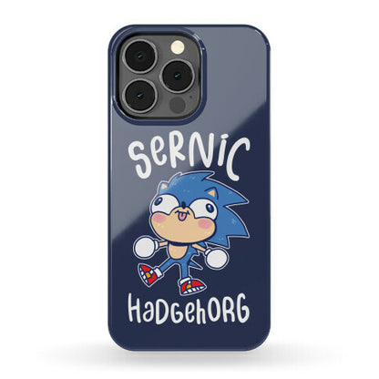 Derpy Sonic Sernic Hadgehorg Phone Case