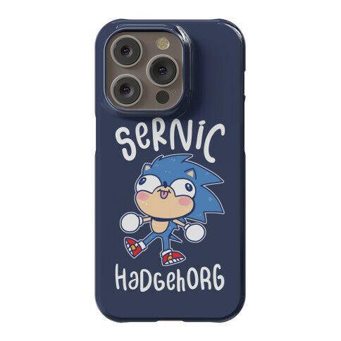 Derpy Sonic Sernic Hadgehorg Phone Case