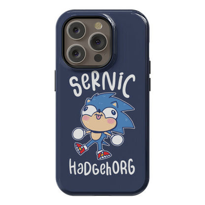 Derpy Sonic Sernic Hadgehorg Phone Case