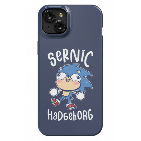 Derpy Sonic Sernic Hadgehorg Phone Case