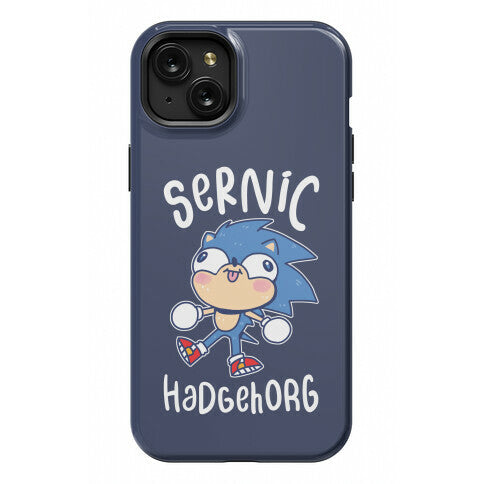 Derpy Sonic Sernic Hadgehorg Phone Case