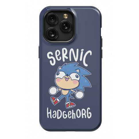 Derpy Sonic Sernic Hadgehorg Phone Case