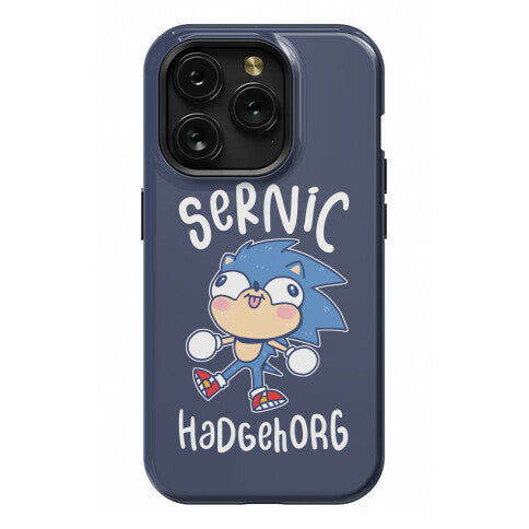 Derpy Sonic Sernic Hadgehorg Phone Case