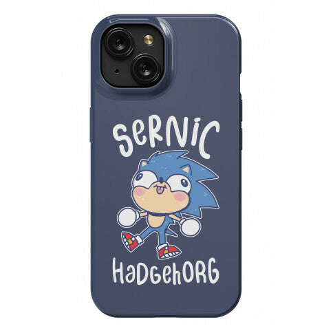 Derpy Sonic Sernic Hadgehorg Phone Case