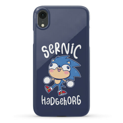 Derpy Sonic Sernic Hadgehorg Phone Case