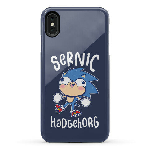 Derpy Sonic Sernic Hadgehorg Phone Case