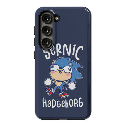 Derpy Sonic Sernic Hadgehorg Phone Case