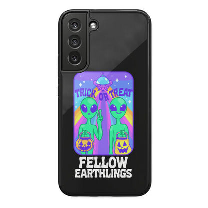 Trick Or Treat Fellow Earthlings Phone Case