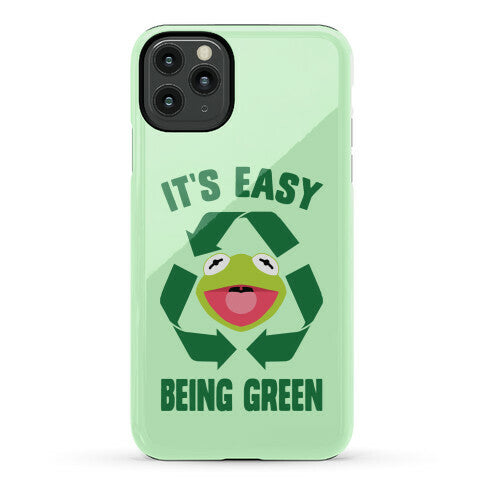 It's Easy Being Green Recycling Kermit Phone Case