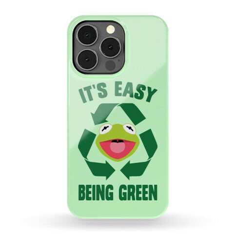 It's Easy Being Green Recycling Kermit Phone Case