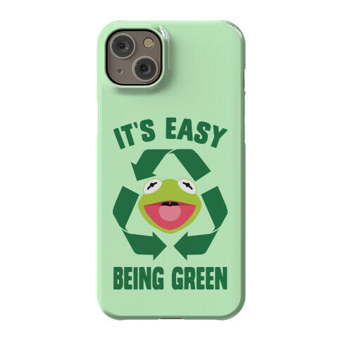 It's Easy Being Green Recycling Kermit Phone Case