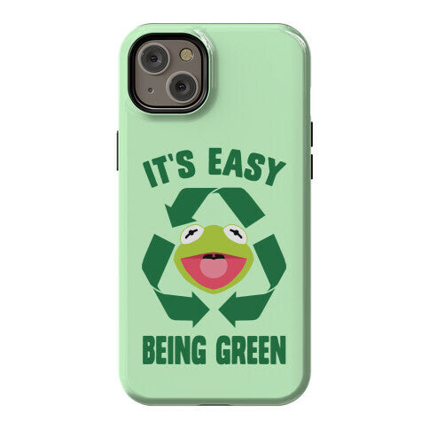 It's Easy Being Green Recycling Kermit Phone Case