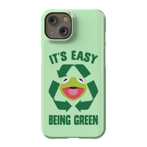 It's Easy Being Green Recycling Kermit Phone Case
