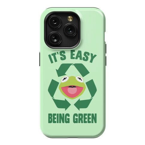 It's Easy Being Green Recycling Kermit Phone Case