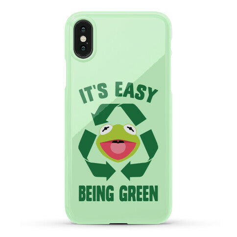 It's Easy Being Green Recycling Kermit Phone Case