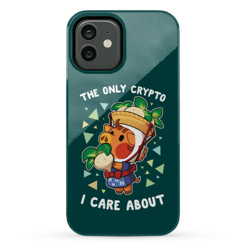 The Only Crypto I Care About Phone Case