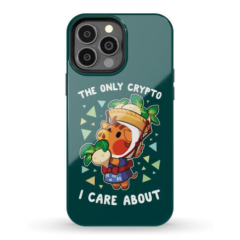 The Only Crypto I Care About Phone Case