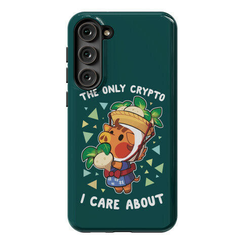 The Only Crypto I Care About Phone Case