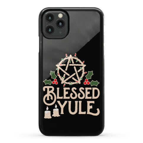 Blessed Yule Phone Case