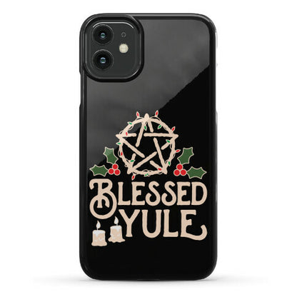 Blessed Yule Phone Case