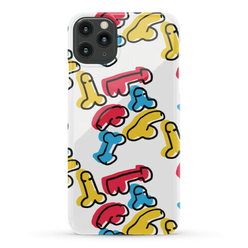Pop Art Penis Pattern Phone Case