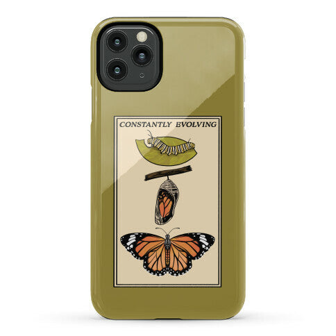 Constantly Evolving Monarch Butterfly Phone Case