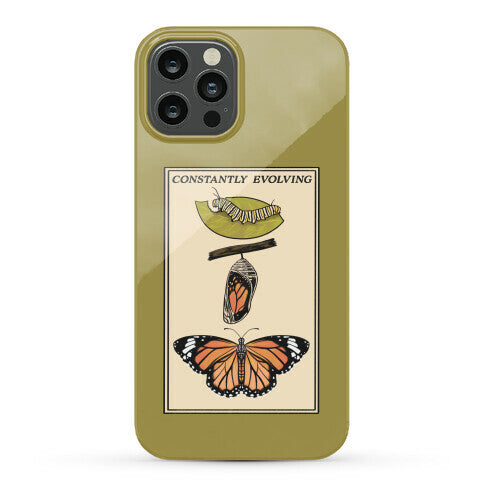 Constantly Evolving Monarch Butterfly Phone Case